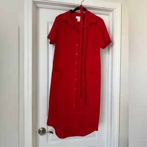 Rachel Parcell belted shirt dress